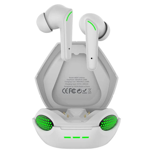 Wireless TWS gaming headset from Tanawal Mart with over-ear design and built-in microphone, ideal for immersive gaming sessions.