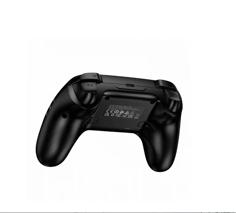 Wireless game controller from Hoco with multiple function buttons, ergonomic design, and compatible with various gaming devices.