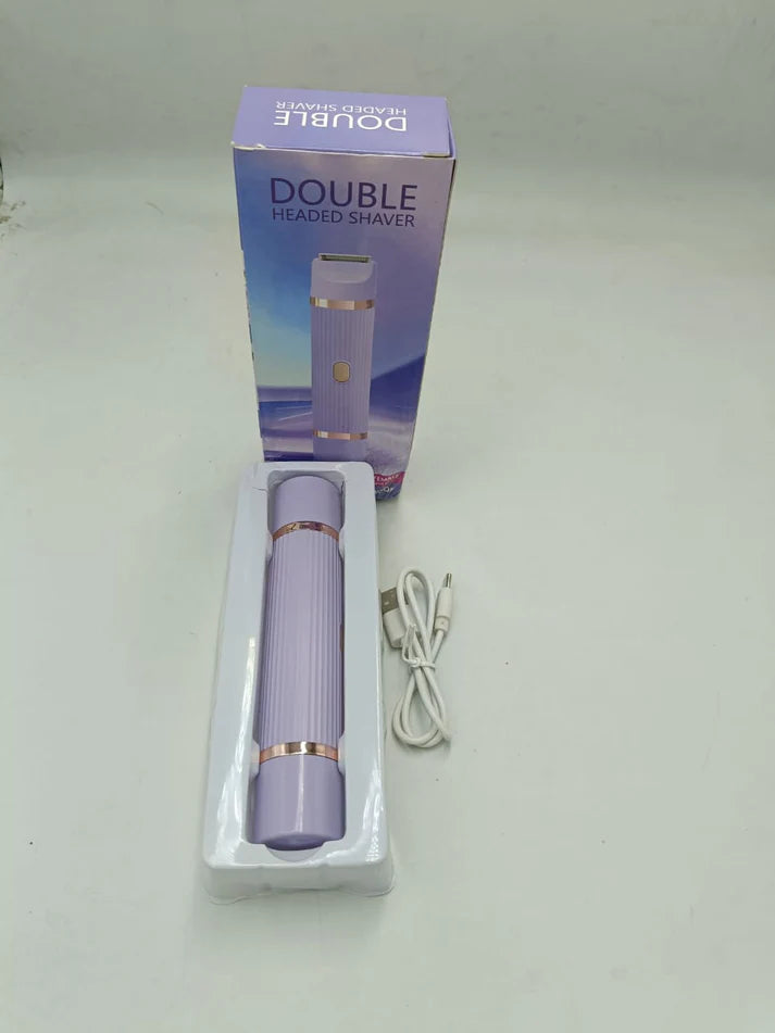 Tanawal Mart double-head electric shaver with ergonomic design and dual shaving heads for a close, comfortable shave.