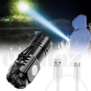 Mini LED Torch - Rechargeable Portable Flashlight 2 Mini LED Torch - Rechargeable Portable Flashlight - Image 2