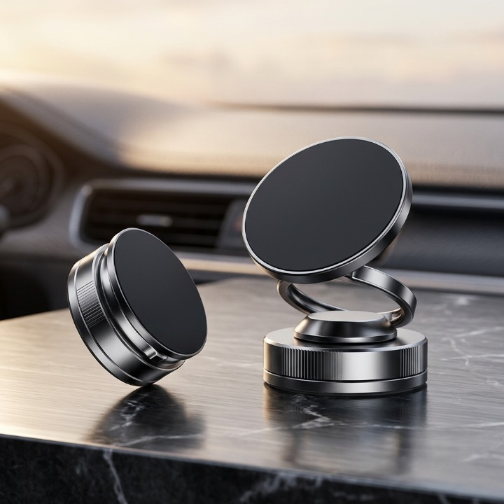 Vacuum Suction Magnetic Car Phone Holder - 360 Mount 2 Vacuum Suction Magnetic Car Phone Holder - 360 Mount - Image 2