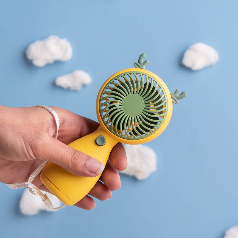 Portable USB Rechargeable Mini Handheld Fan 5 Portable USB Rechargeable Mini Handheld Fan - Image 5