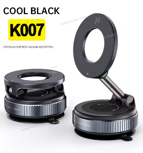 Strong Magnetic Phone Holder - Foldable 360 Vacuum Mount 3 Strong Magnetic Phone Holder - Foldable 360 Vacuum Mount - Image 3