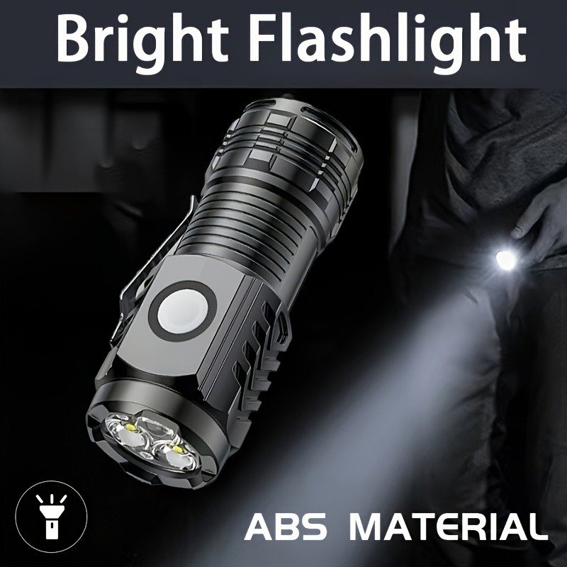 Mini LED Torch - Rechargeable Portable Flashlight 5 Mini LED Torch - Rechargeable Portable Flashlight - Image 5