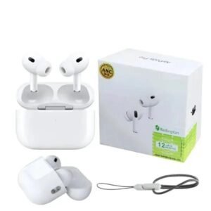 White Wireless Earbuds - Bluetooth 5.3 Noise Cancelling with Case