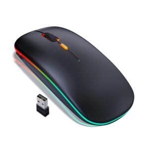 HP Wireless RGB Rechargeable Bluetooth Slim Mouse