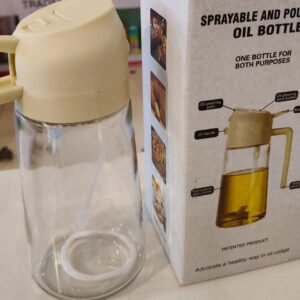 2-in-1 Oil Sprayer Bottle for Kitchen Cooking