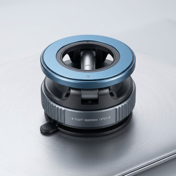 Vacuum Suction Magnetic Car Phone Holder - 360 Mount 4 Vacuum Suction Magnetic Car Phone Holder - 360 Mount - Image 4