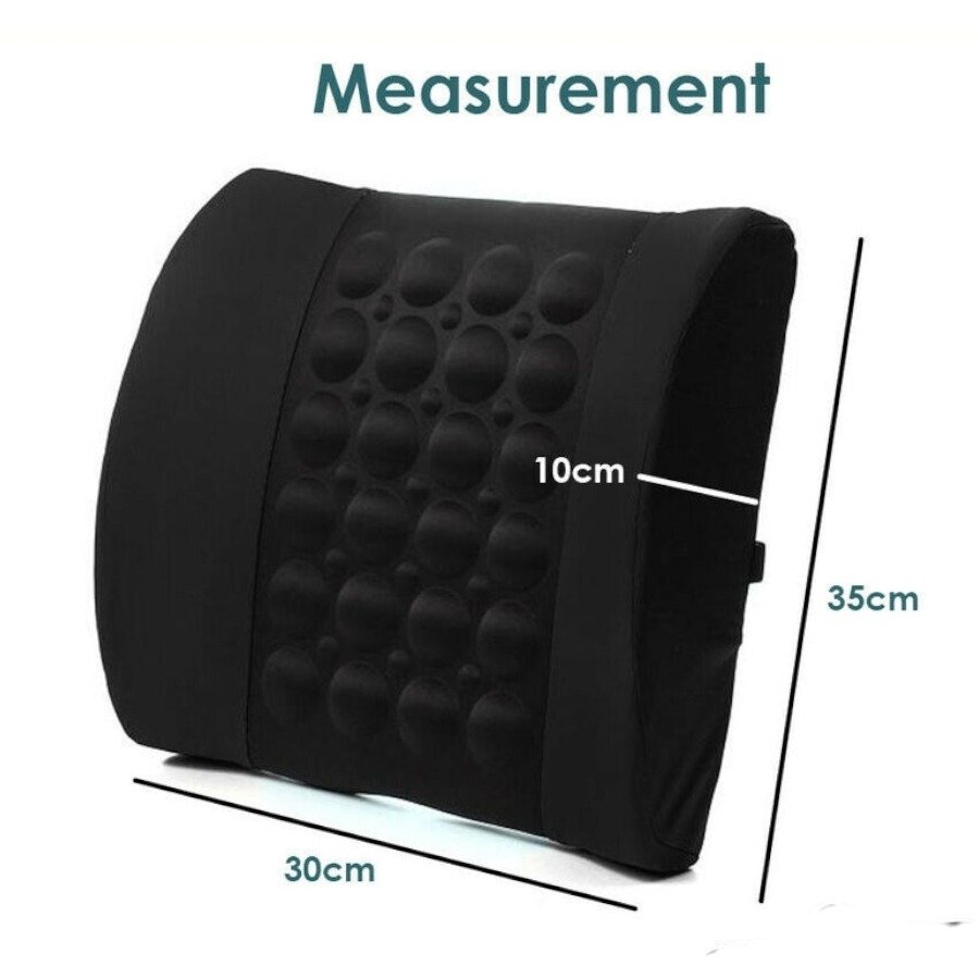 Car Seat Lumbar Support Cushion - Back Pain Relief Pillow 2 Car Seat Lumbar Support Cushion - Back Pain Relief Pillow - Image 2