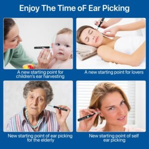 Rechargeable Smart Wireless Ear wax remover Camera Kit | Visual Ear Wax Removal Tool With Mobile Display | Random Colour 2 Rechargeable Smart Wireless Ear wax remover Camera Kit | Visual Ear Wax Removal Tool With Mobile Display | Random Colour