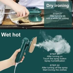 Portable Mini Ironing Machine (Dry and Wet Ironing)